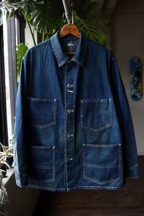 アプレッセ23SSデニムカバーオール Denim Coverall Jacket(23SAP-01-16M)INDIGO