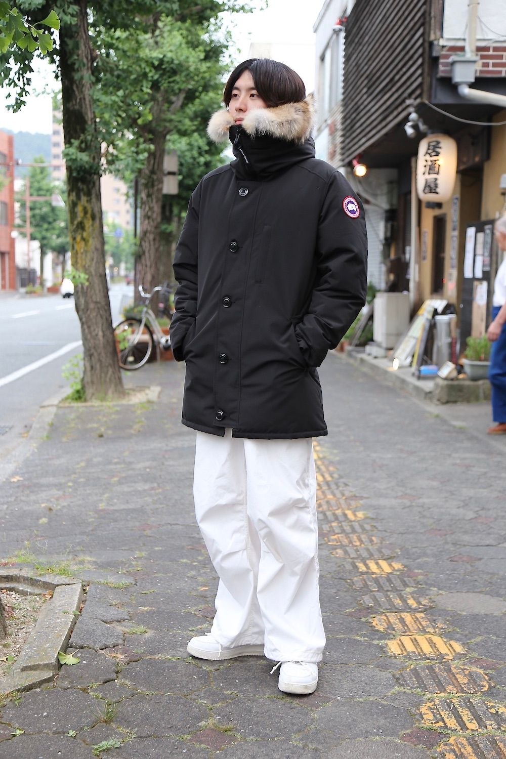 SALE定番人気 CANADA GOOSE - CANADA GOOSE ジャスパー BLACK XLの通販