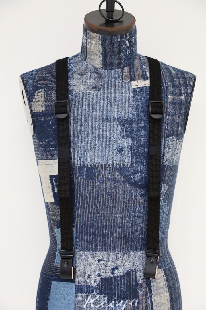 グラフペーパー Graphpaper Y-Back Suspenders(GM263-90566)BLACK☆8月8日(土)発売！