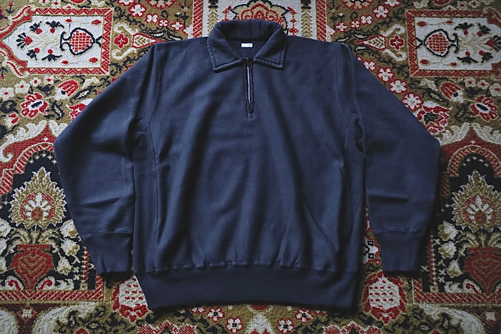アプレッセ 2026 STYLE2 Vintage Half Zip Sweatshirt(26AAP-05-12)BLACK☆9月5日(土)発売！