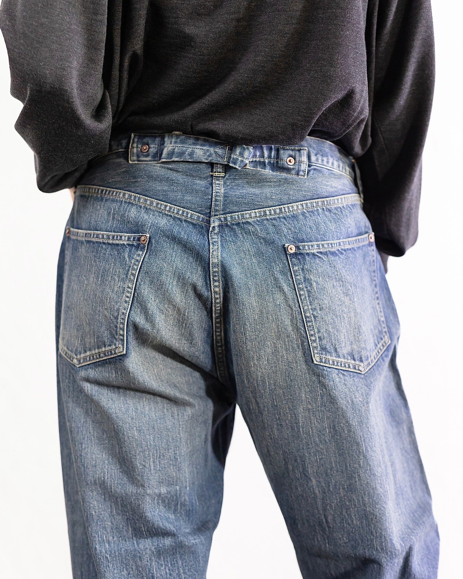 A.PRESSE Washed Wide Denim Pants(INDIGO) 8月10日(土)新作発売！