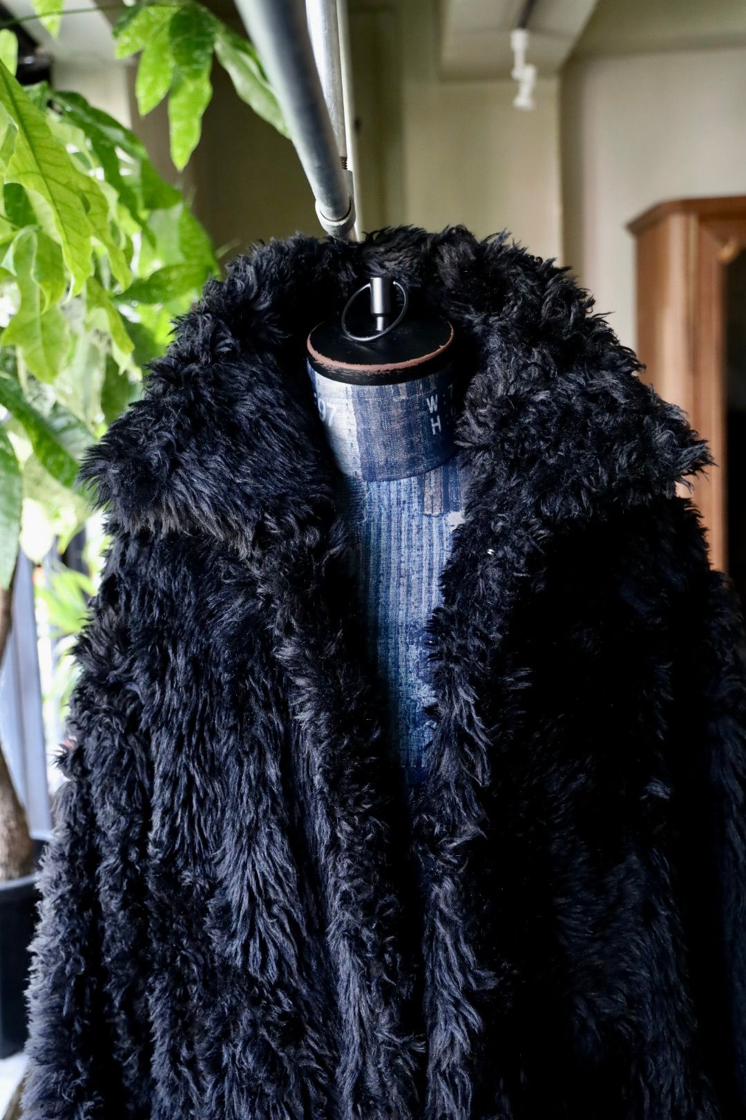 doublet ダブレット25AW SINISTER MOUTH FAUX FUR JACKET (25AW15BL228) BLACK★9月13日(土)発売！
