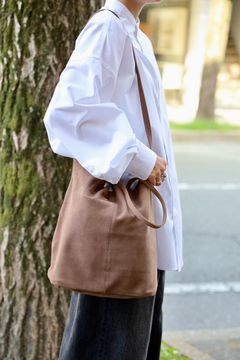 Morphee / モルフェトートバッグ 3WAY MIDIUM TOTE(SHORT)SUEDE [ELEPHANT]☆新作発売！