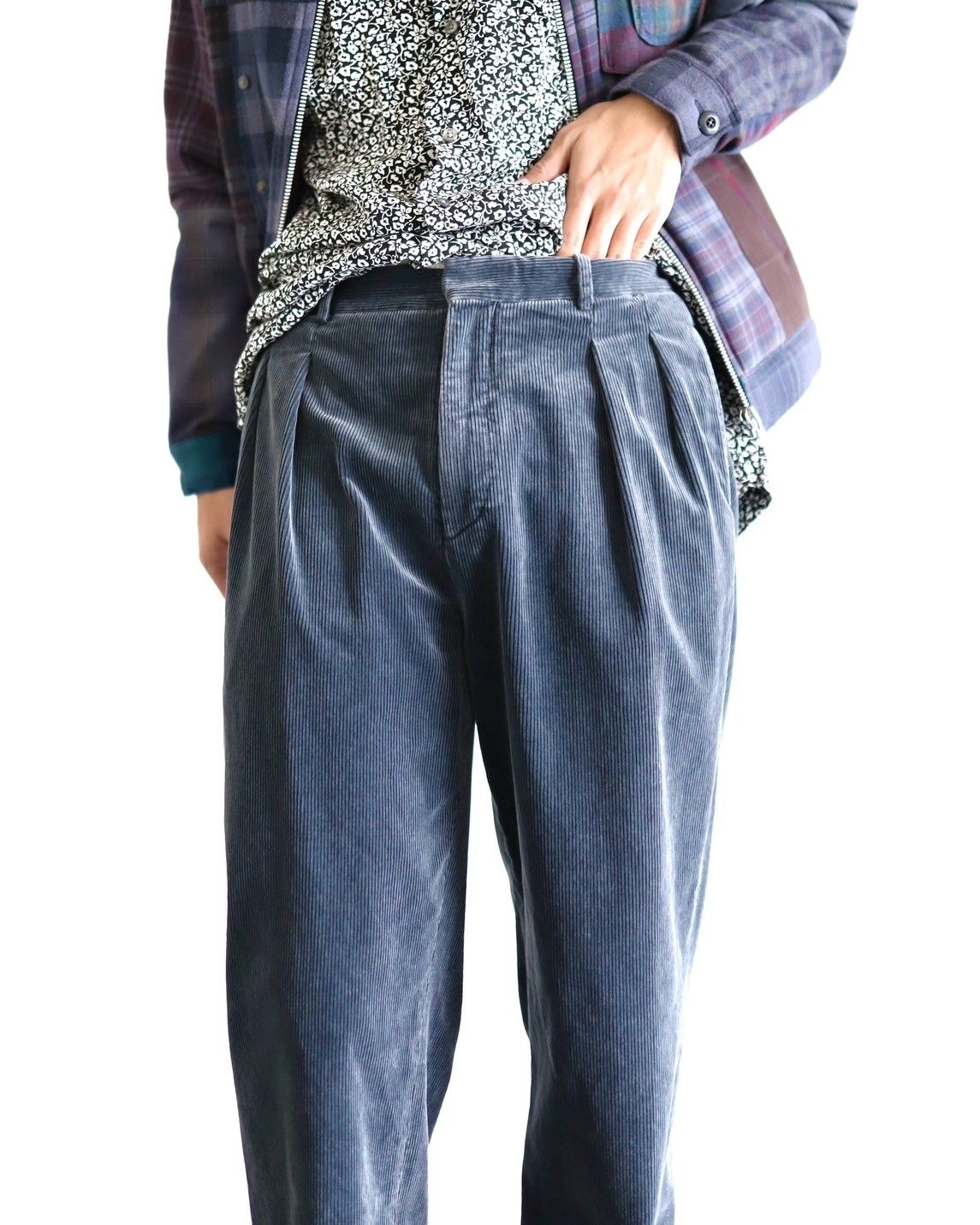 A.PRESSE アプレッセ Vintage Corduroy Trousersスタイル | 4102 | mark