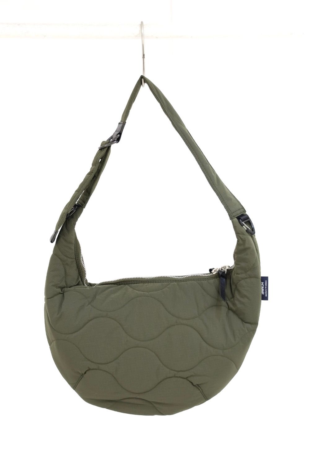 コムデギャルソンオム26FW キルティングショルダーバッグ(HR-K205-051-2)KHAKI☆8月7日(金)発売！