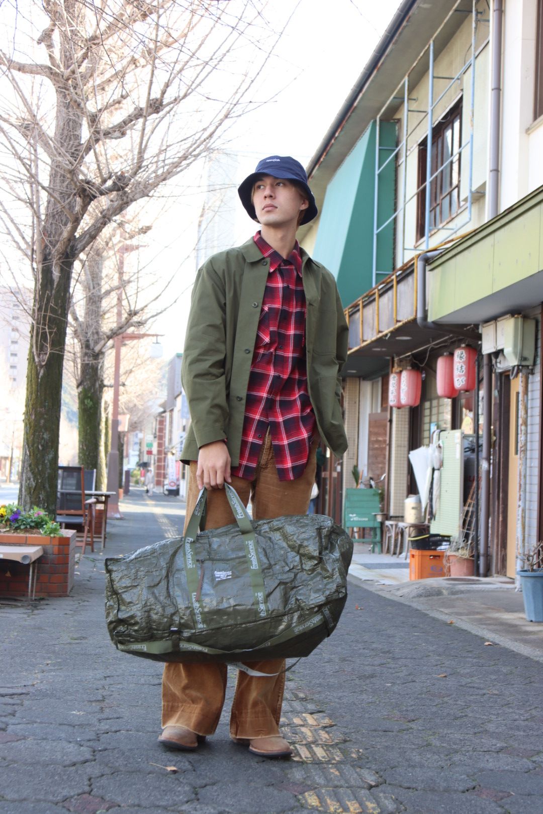 blurhms ROOTSTOCK C/N Oxford P41 Jacket style 2024.1.6