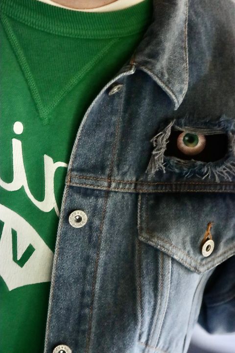 ©SAINT M×××××× VISIONスウェット"GREEN"style.2021.10.26.