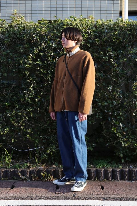 Graphpaper Wool Boa Zip-Up Blouson 2020.12.26