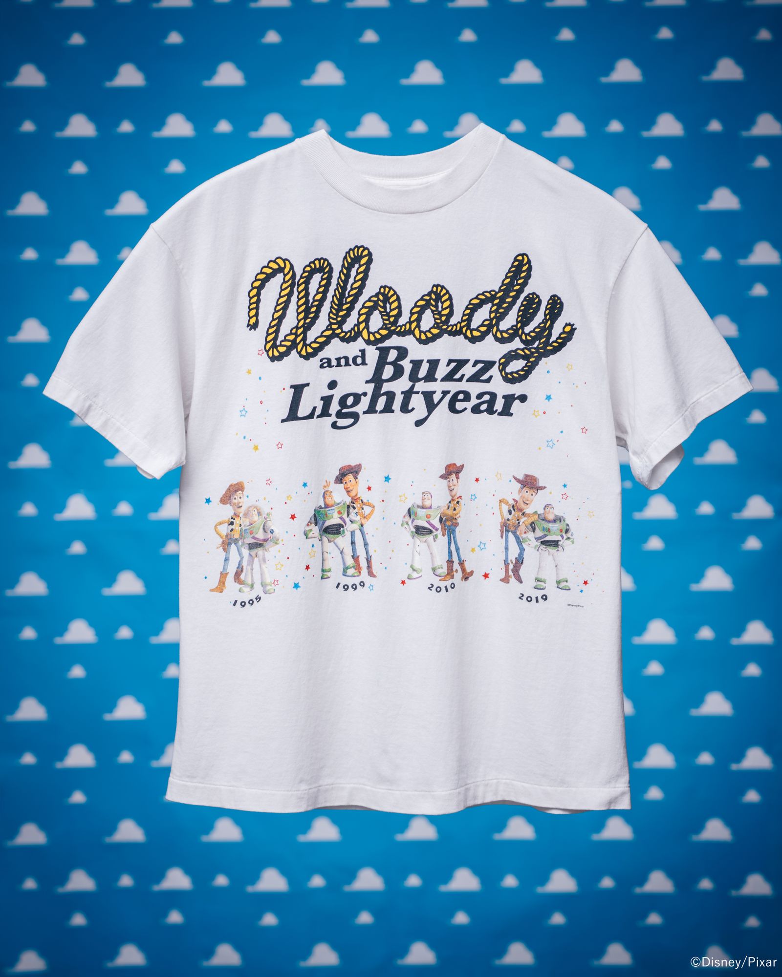 セントマイケル 26AW  Woody&Buzz PIXAR_SS T-SHIRT(SM-MK1-0000-C93)WHITE☆7月18日(土)発売！