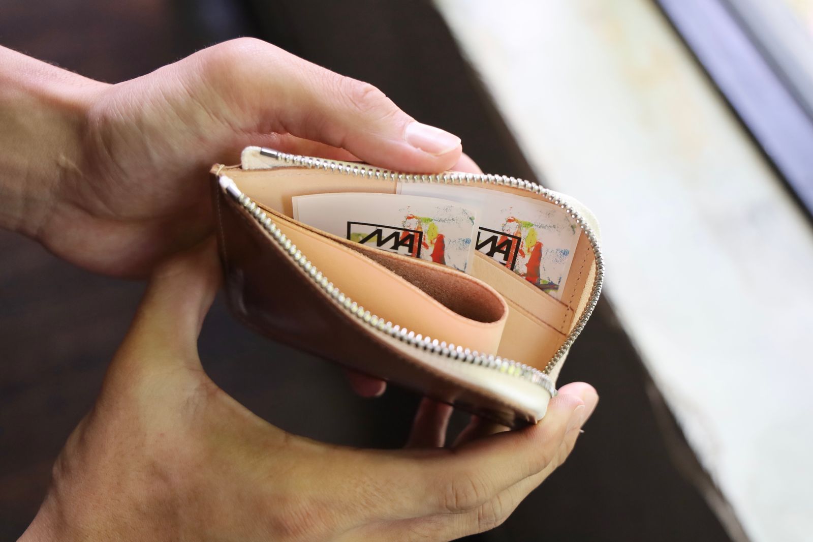 エンダースキーマ 財布 L purse(hc-rc-lps)natural
