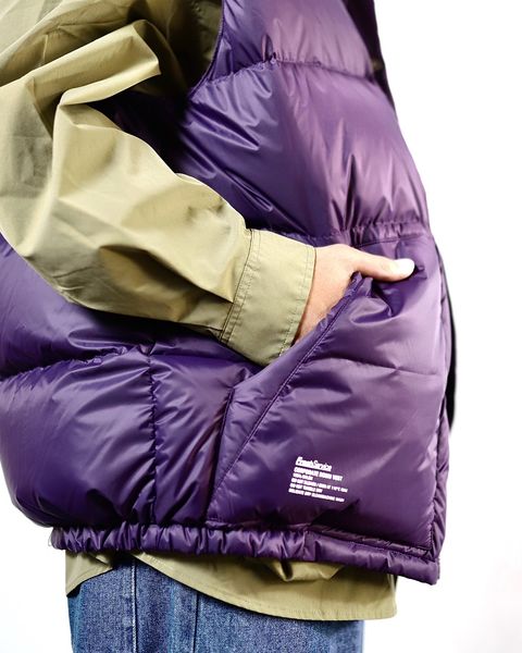 FreshService CORPORATE DOWN VEST"PURPLE"スタイル