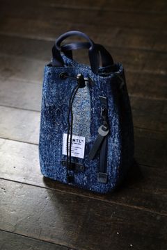 ファンダメンタル ドローストリング master-piece DRAWSTRING BAG (FA24/MP32)BORO