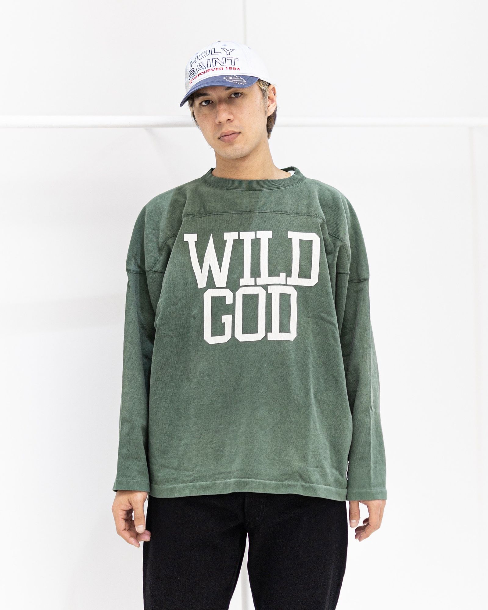 SAINT Mxxxxxx FOOTBALL SWEAT/WILD GOD  2月21日(土)新作発売！