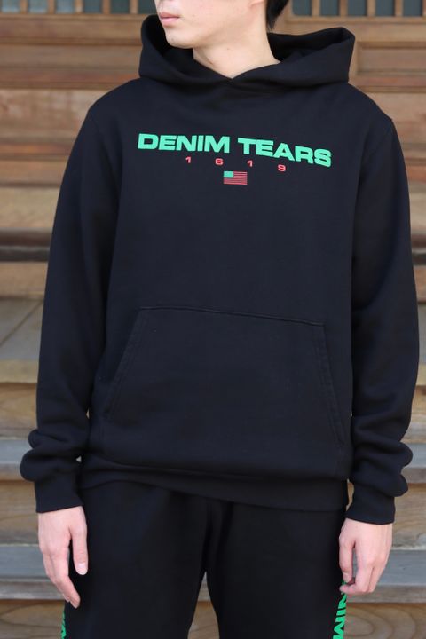 Denim Tears 1619 Tyson Beckford HOODIE(201-101-05) style.2021.8.29.