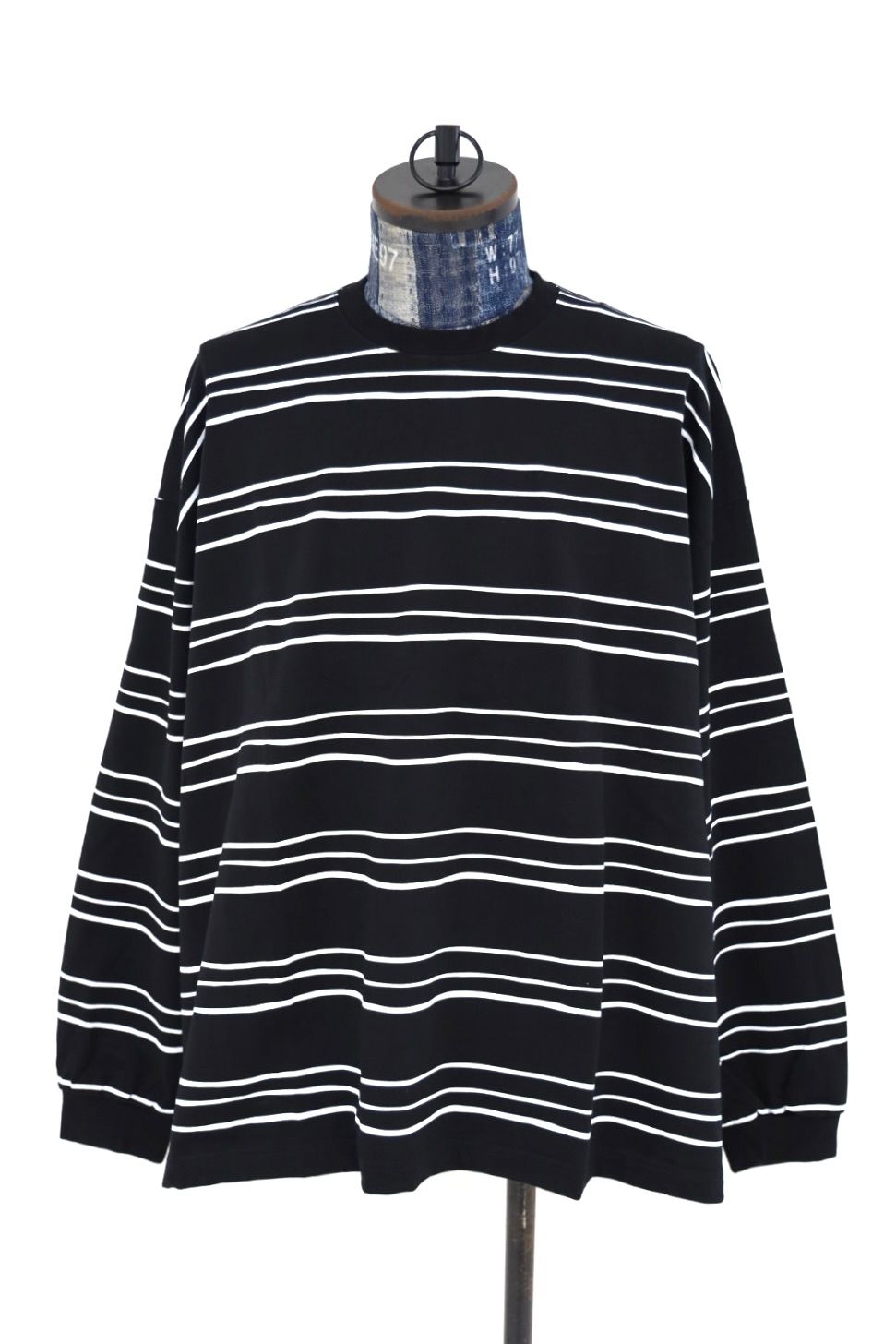 S.F.C 2026FW エスエフシー SUPER BIG LS TEE(MULTI STRIPE) (SFCFW26CS05)Black☆9月12日(土)発売！