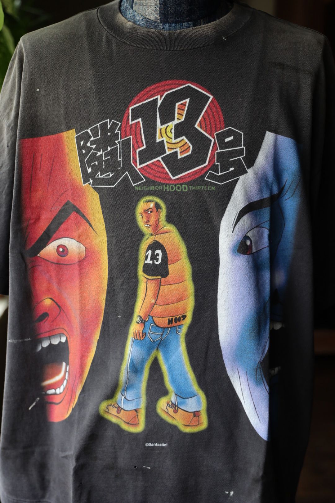 セントマイケル Tシャツ 隣人13号 GS_SS TEE(SM-HR1-0000-C24)BLACK★8月9日(土)発売！