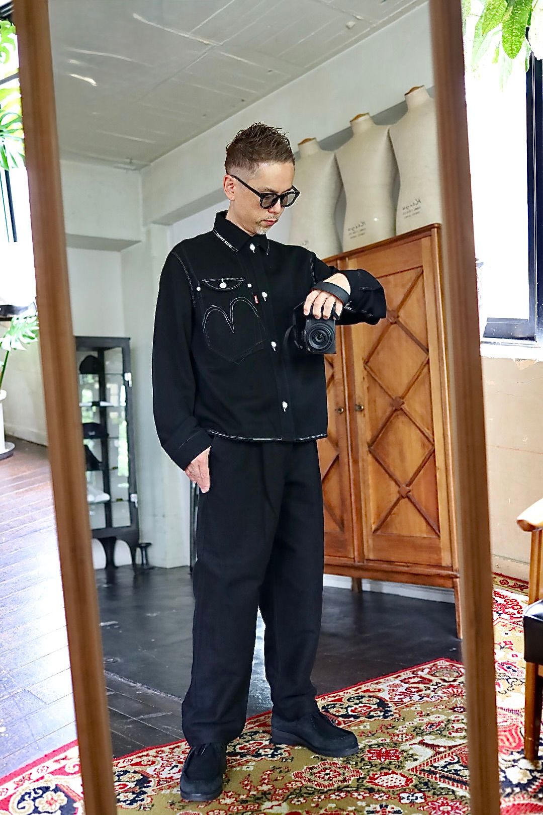 JUNYA WATANABE MAN Levi's Wネーム ウールシャツジャケットスタイル