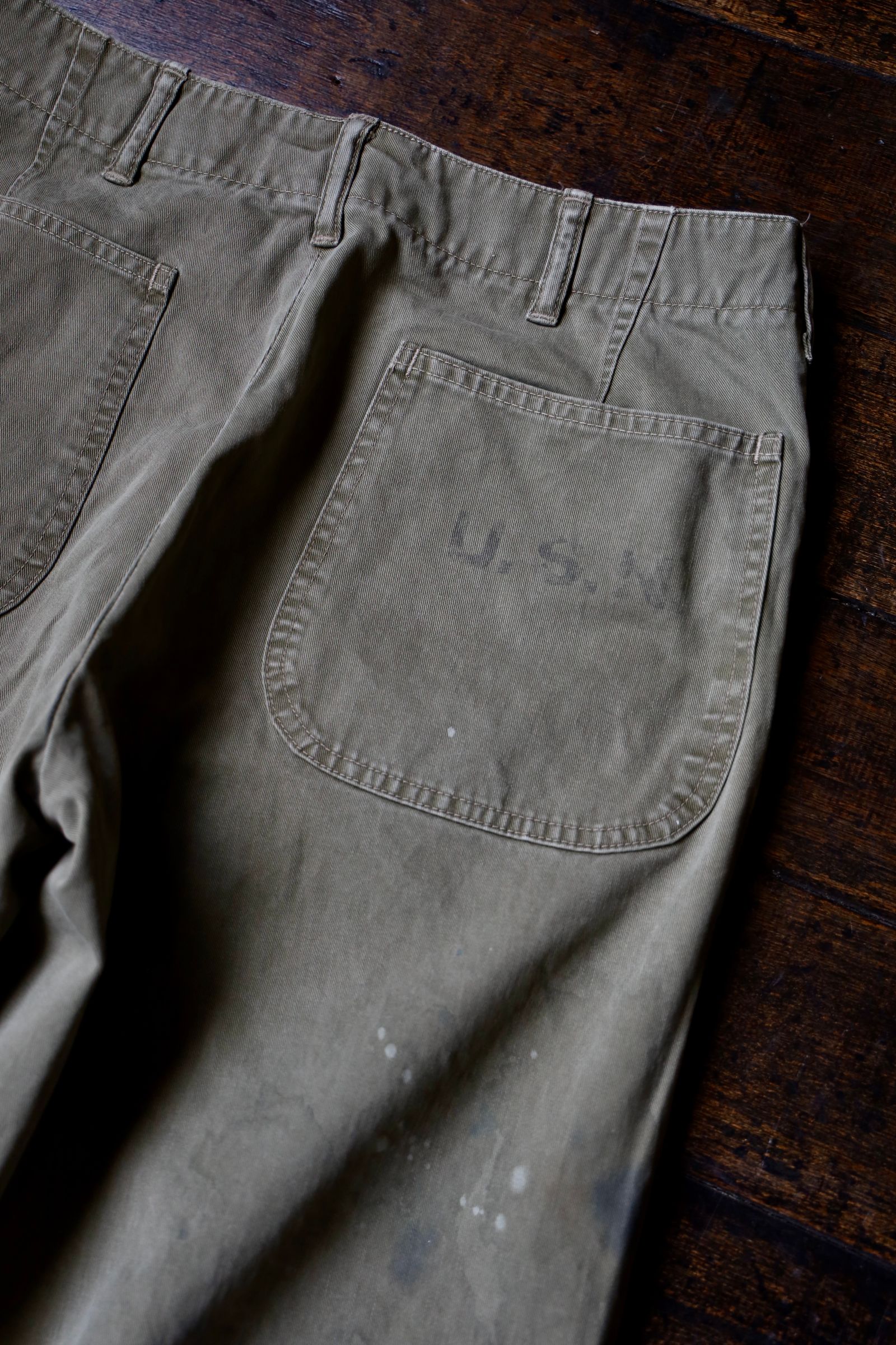 BOW WOW バウワウ USN N-3 TWILL TROUSERS(BW251-UN3TT)OD AGAIN