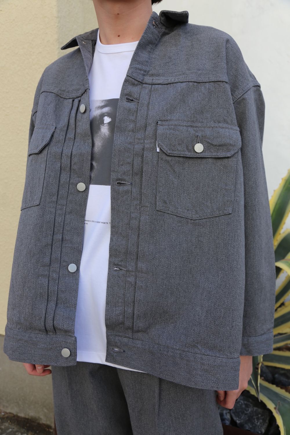 Graphpaper Colorfast Denim Blouson&Colorfast Denim Two Tuck Pants"GLAY"Style.2020.11.14.