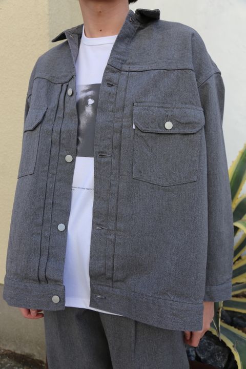 Graphpaper Colorfast Denim Blouson&Colorfast Denim Two Tuck Pants"GLAY"Style.2020.11.14.