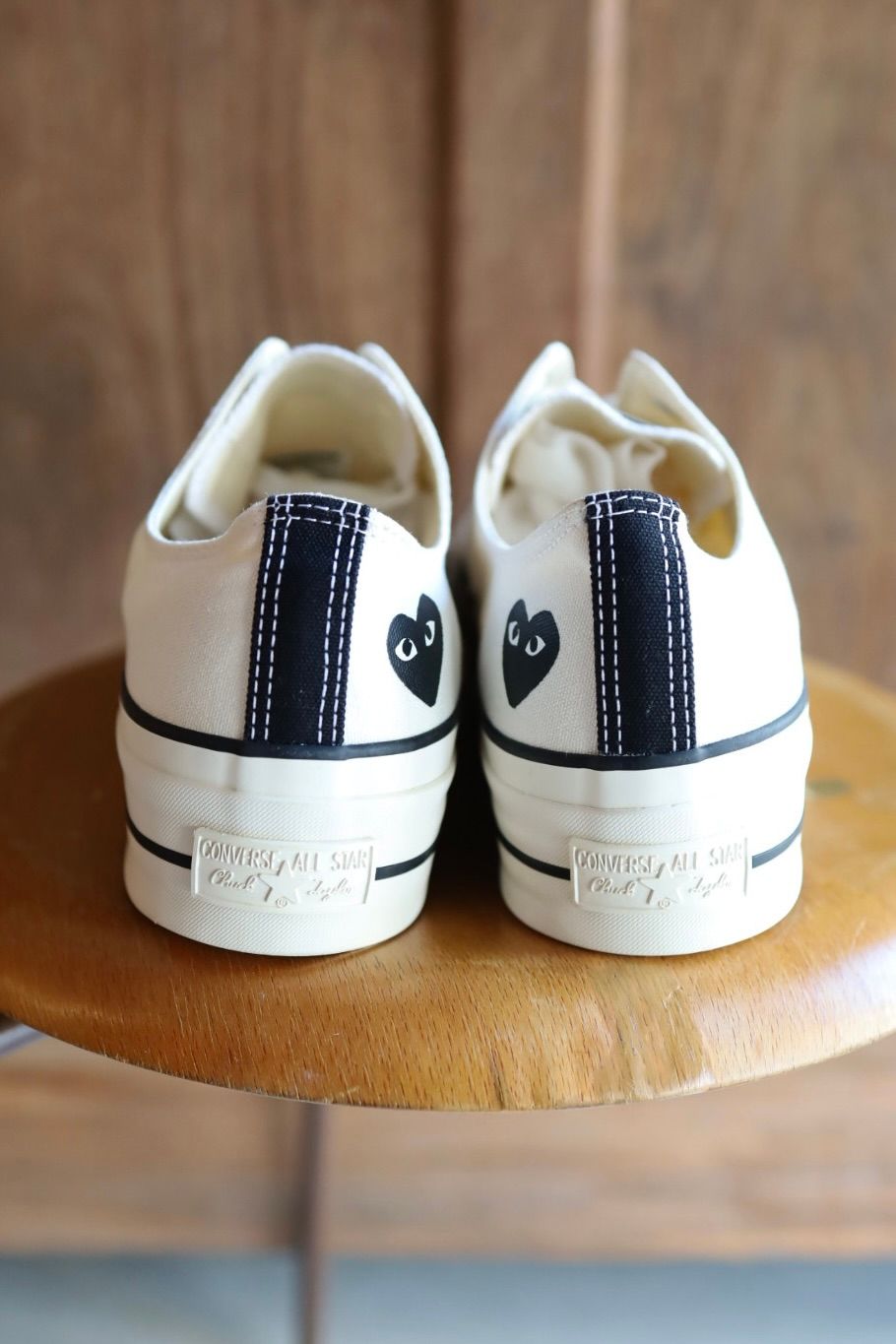 プレイコムデギャルソン PLAY CONVERSE CHUCK TAYLOR(AZ-K125-001-2)WHITE