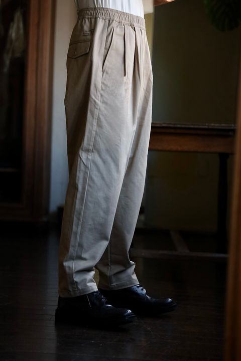 フレッシュサービス CORPORATE EASY CHINO PANTS(FSC261-40121B)BEIGE☆1月24日(土)発売！