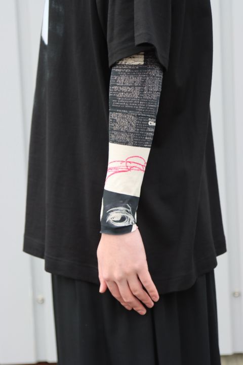 Yohji Yamamoto MAHABARA PLAIN STITCH WOMAN PRINT SHORT SLEEVES style.2022.1.30 ※2月2日発売
