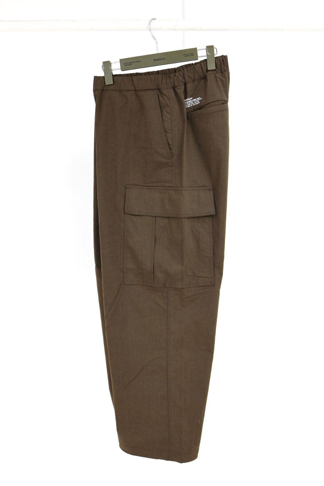 フレッシュサービス 26AW TACTICAL WOOL CARGO PANTS(FSC263-40025)BROWN☆9月26日(土)新作発売！