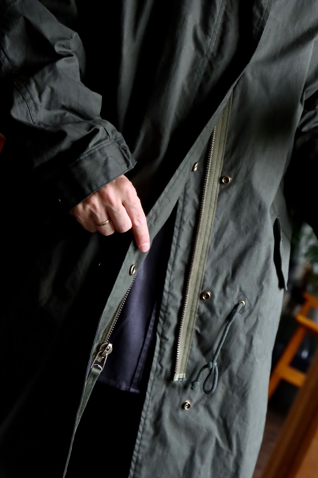 A.PRESSE 22FW M-65 Mods Coatスタイル.2022.8.31.