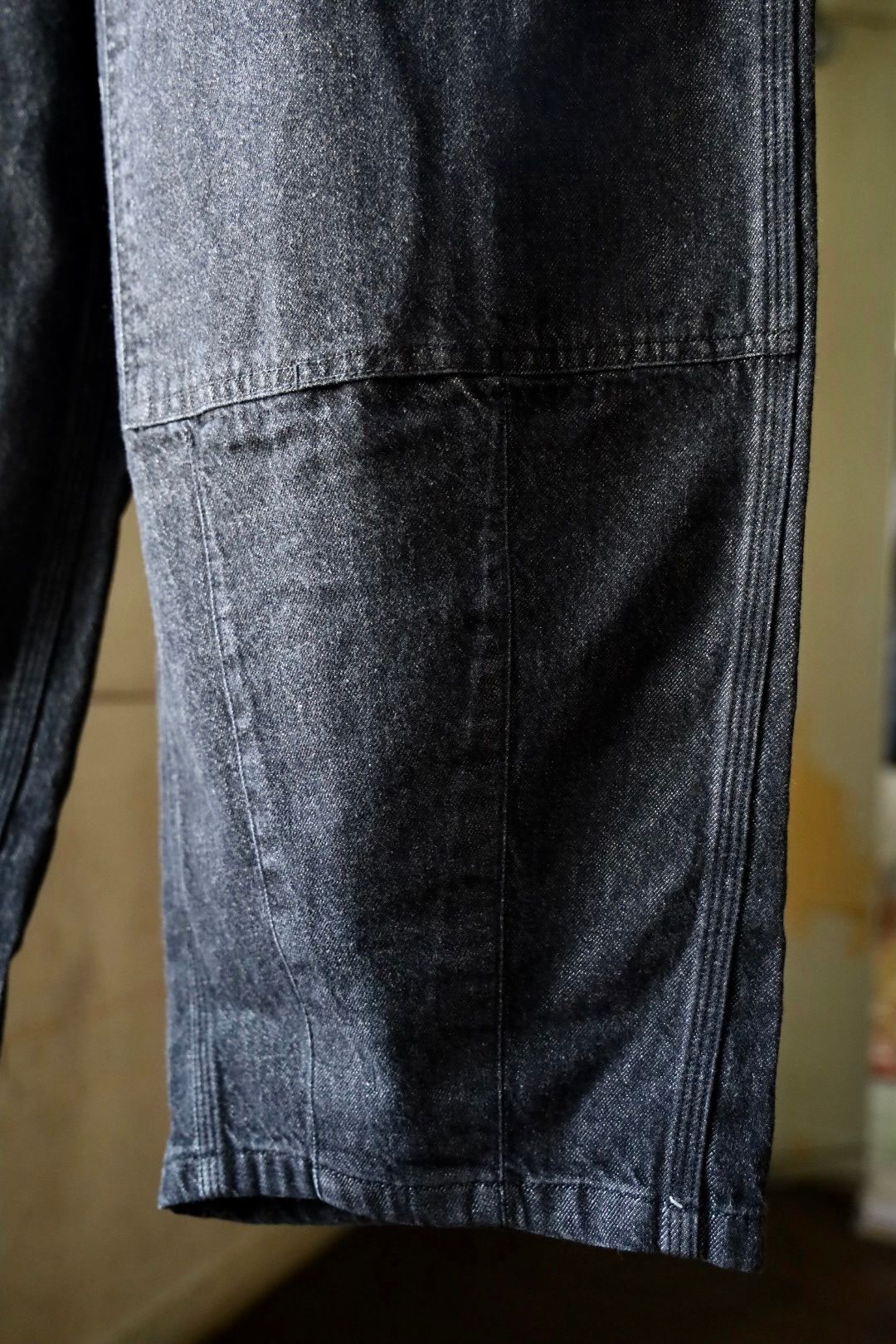 イズネス 26SS Double-Knee Balloon Painter Pants (26SS_12_1008SSBALOONPT01)BLACK☆新作発売！