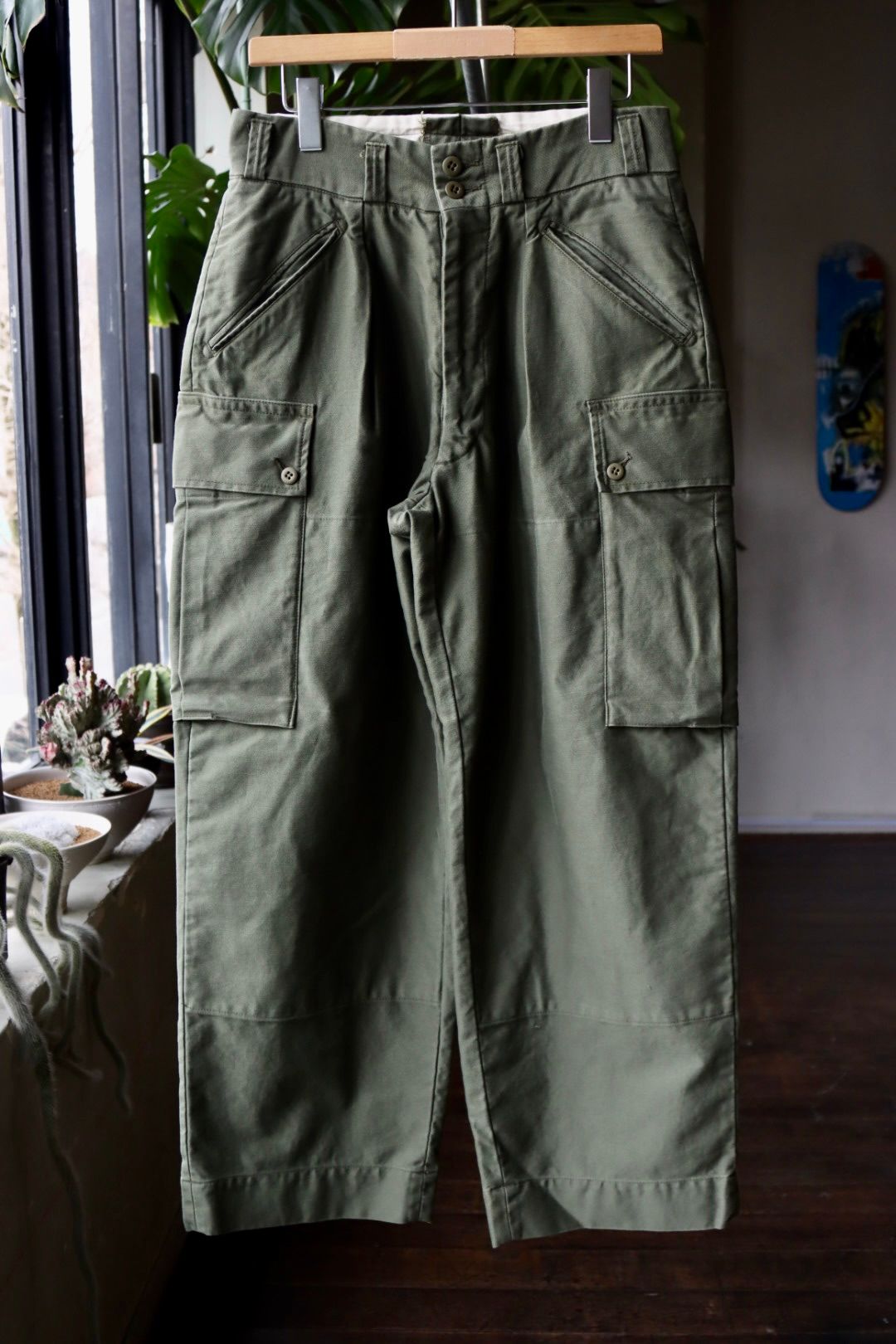 アプレッセ23SSパンツ MT Trooper Pants(23SAP-04-17M)OLIVE - 1(S)