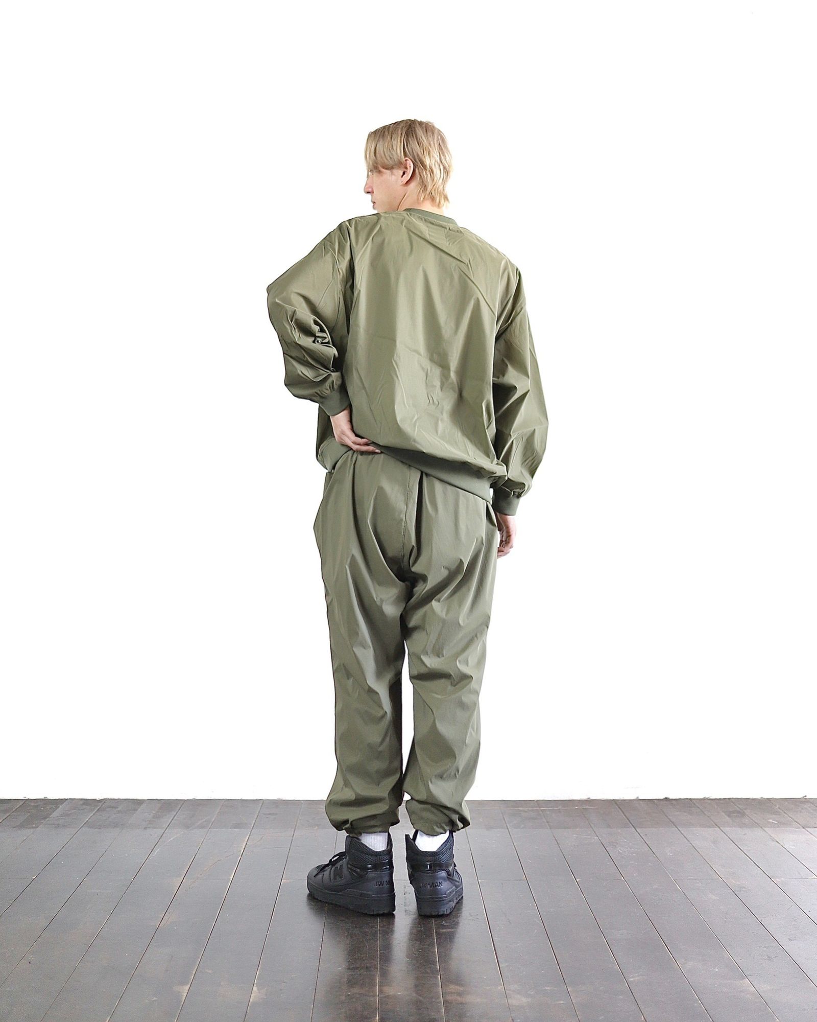 S.F.C-Stripes For Creative- 24SS NYLON CREW＆WIDE TAPERED EASY PANTS style 2024.3.16