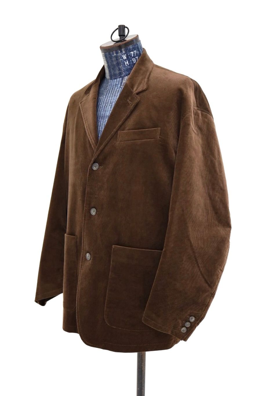 フレッシュサービス 26AW AIR CORDUROY JACKET(FSC263-20086)BROWN☆10月3日(土)新作発売！