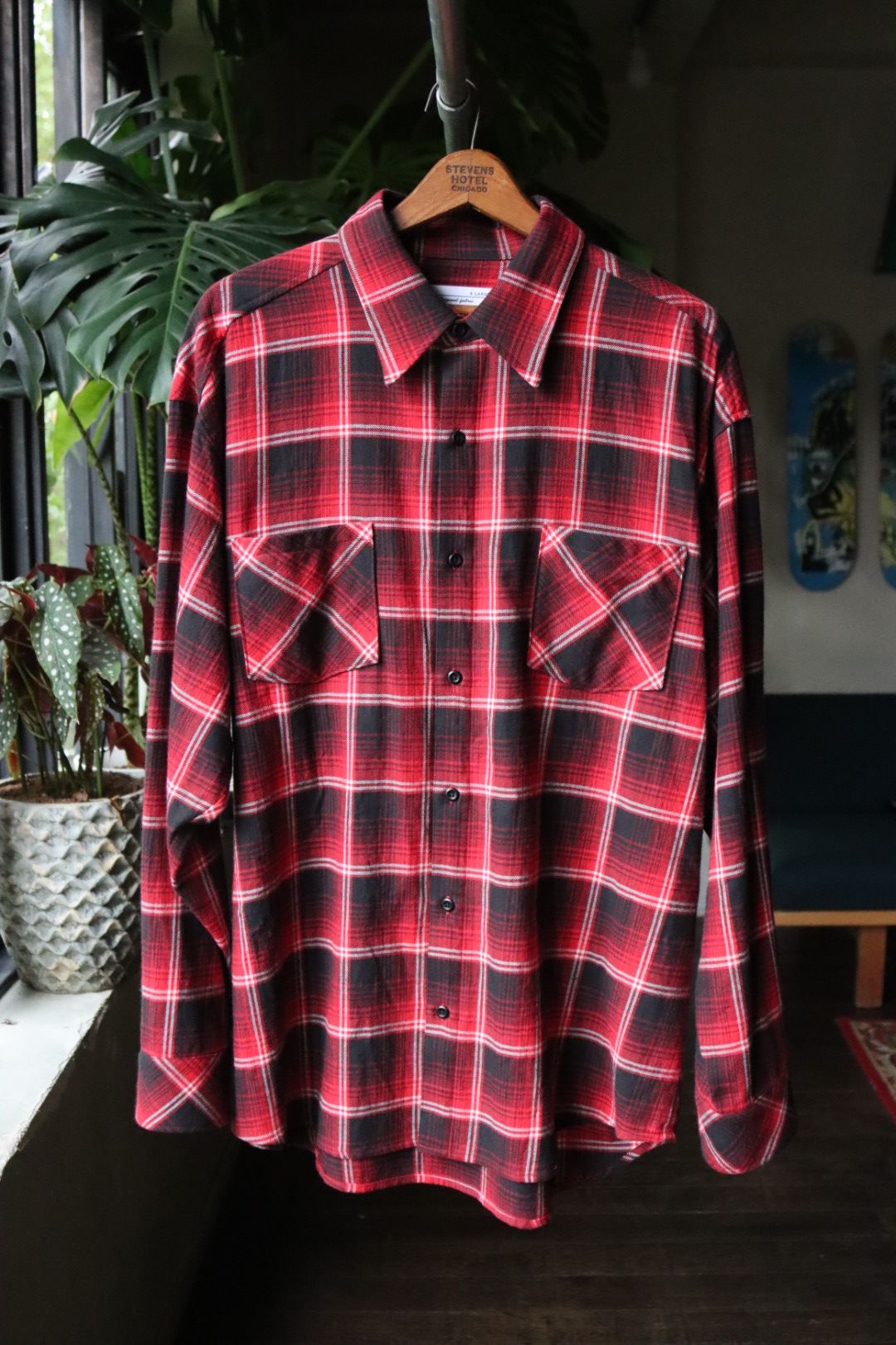 Rafu - RAFUラフ スタンダードシャツ STANDARD SHIRT(RAFU001)RED | mark