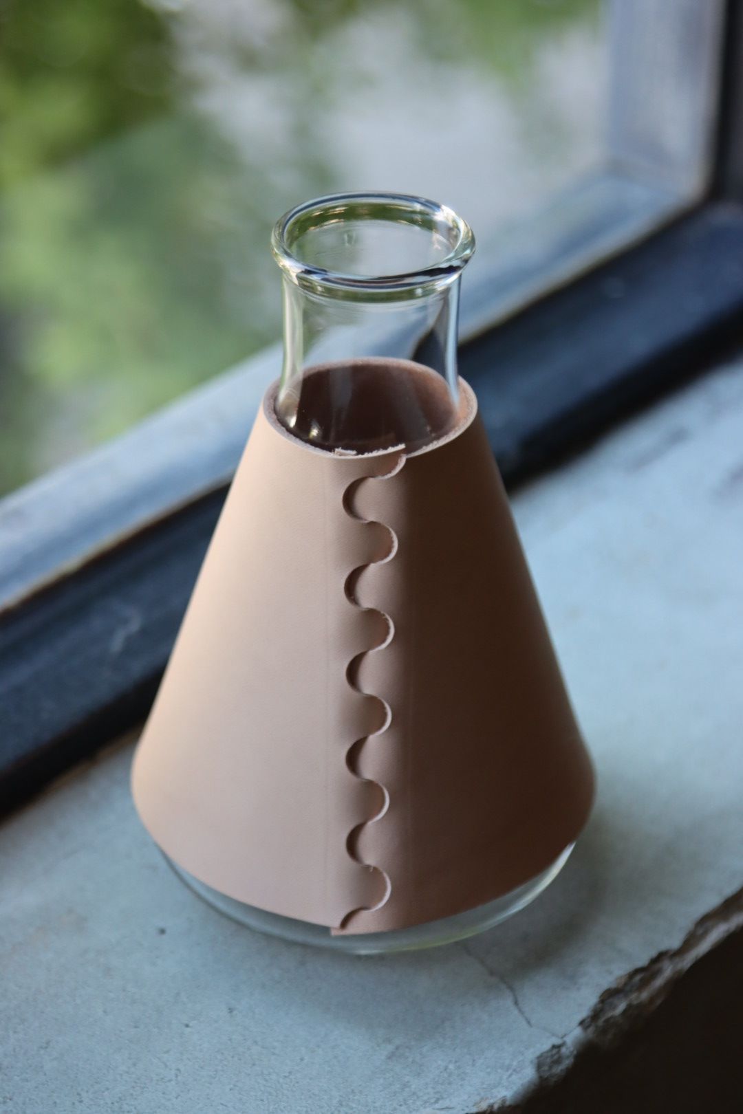 エンダースキーマ 花瓶 Erlenmeyer flask 500ml(sv-sf-500) natural