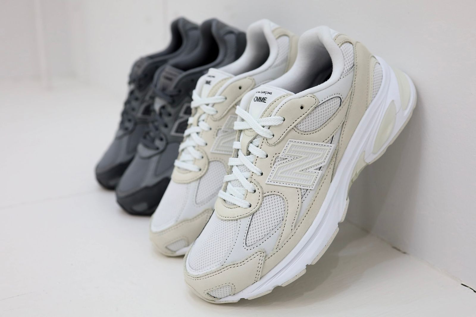 コムデギャルソンオム COMME des GARCONS HOMME×New Balance 2010V(HQ-K102-001) WHITE