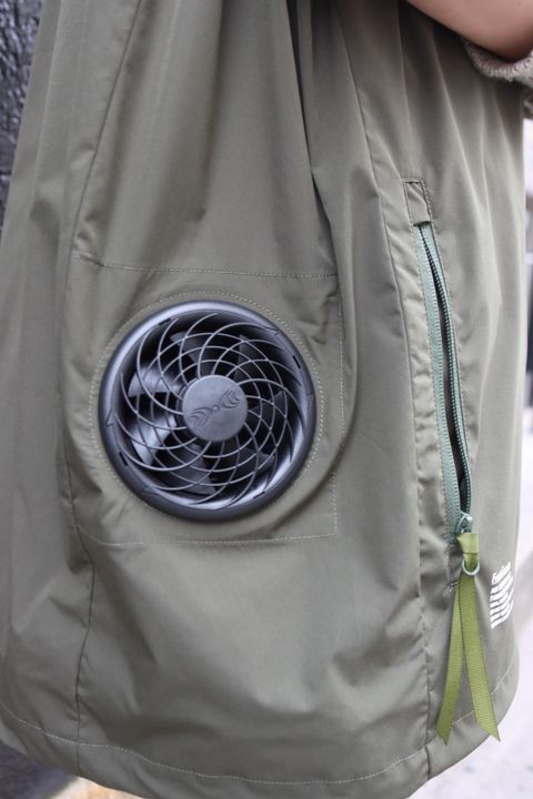 空調服®︎ × FreshService “AIR COOLING VEST FABRIC BY SOLOTEX®︎ stlye.2023.5.28