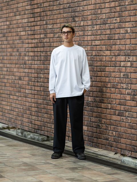 DESCENTE for Graphpaper L/S Oversized Crew Neck Tee 10月24日(土)新作発売！