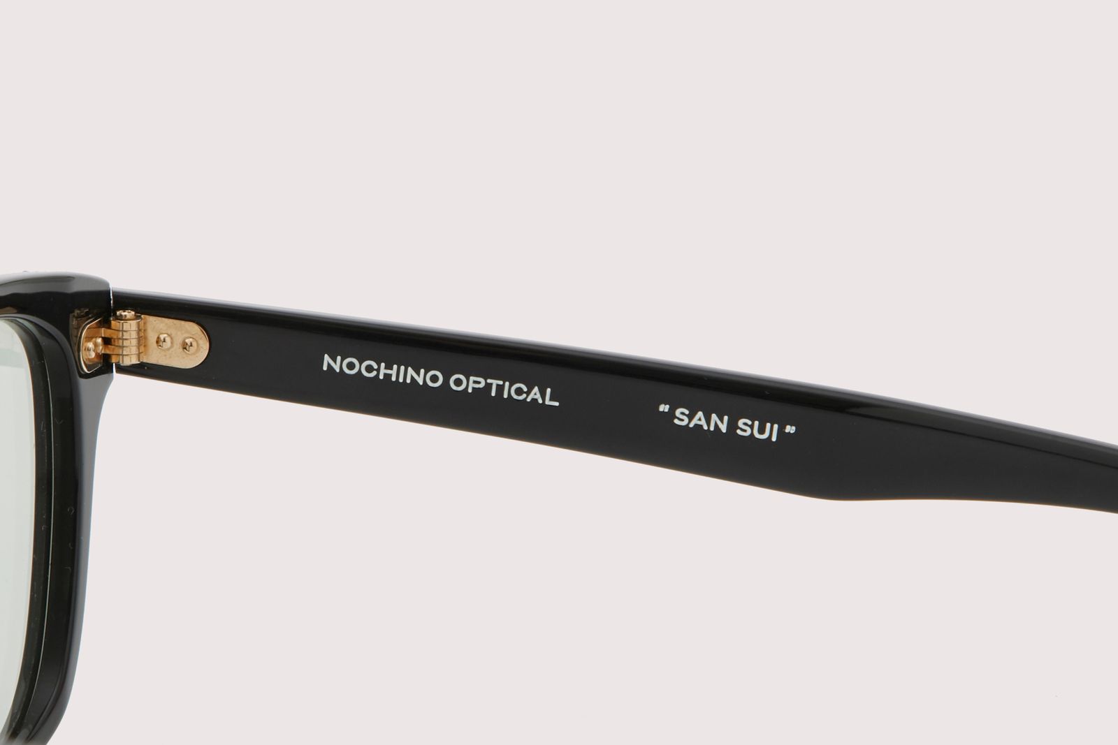 ノチノオプティカル "SANSUI" #1.GLOSS BLACK × CLEAR to GREY (調光モデル)☆4月18日(土)再入荷！
