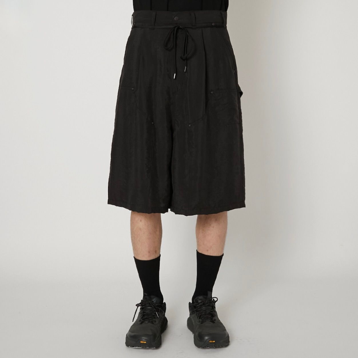 プロダクトトゥエルブ 26SS Silk Nylon Short Work Pants(26SS-PPT11)BLACK☆新作発売！