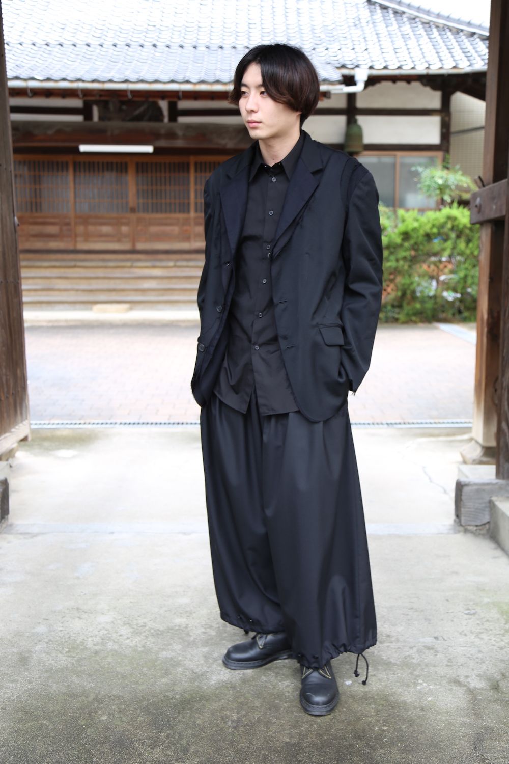 yohji yamamoto□ヨウジヤマモト アシンメトリー ジャケット