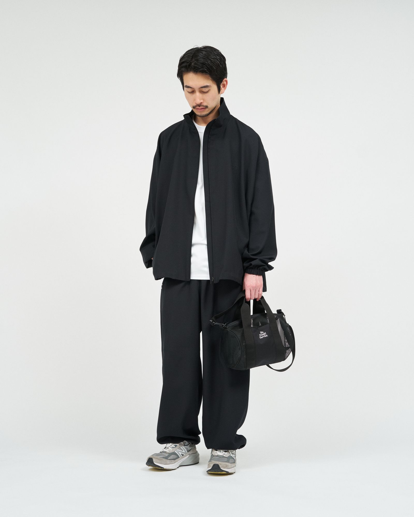 ReFresh!Service. SYNTHETIC WOOL TRACK SUIT(FSR261-60230)BLACK☆3月28日(土)発売！