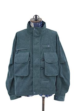 DAIWA PIER39(ダイワピア39) TECH WADING JACKET CORDUROY(BJ-43026W)D.GREEN☆9月26日(土)新作発売！
