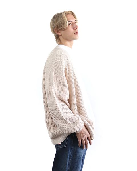 グラフペーパー 24SS Linen SOLOTEX Knit Cardigan(KINARI) style 2024.3.15