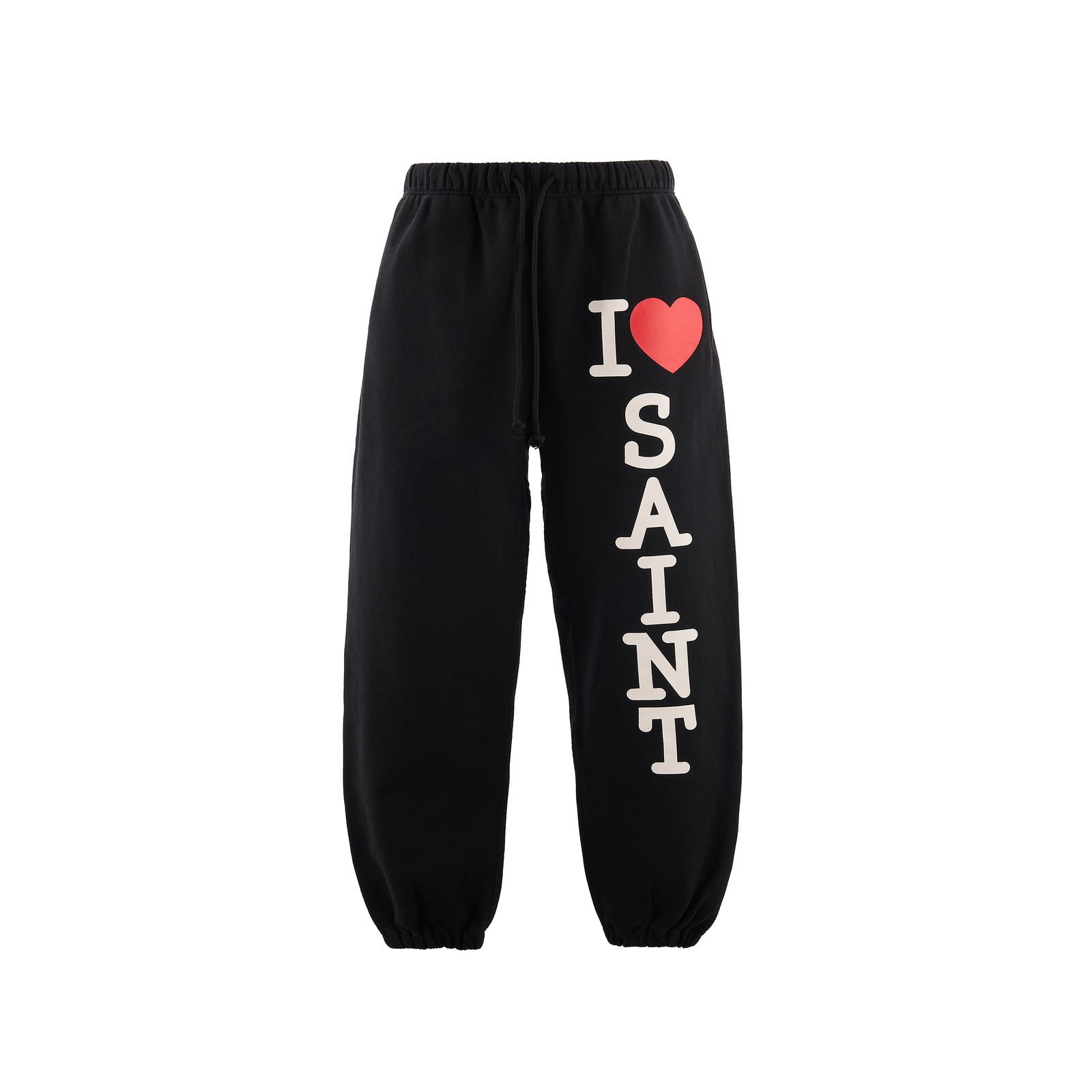 セントマイケル 26SS I LOVE SAINT SWEAT PANTS(SM-MK8-0000-062)BLACK★1月10日(土)発売！