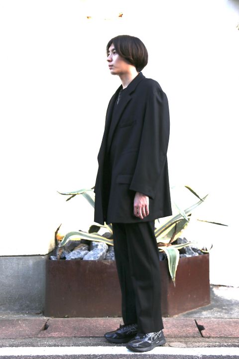 YOKE新作WOOL FLANNEL 11XL JACKET COATスタイル.2020.10.2.