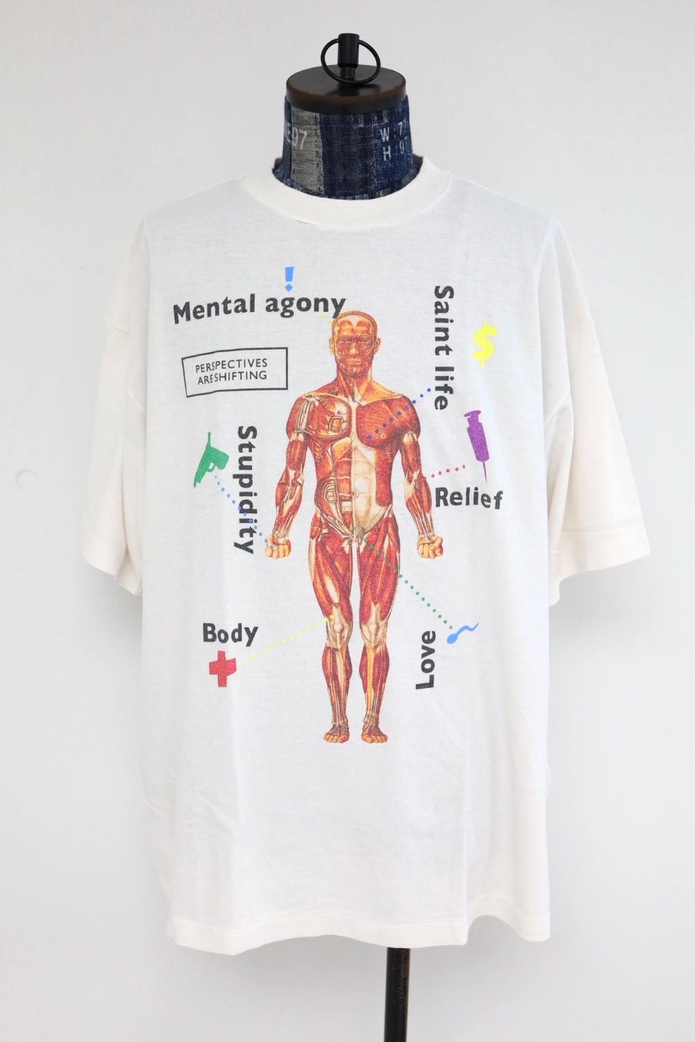 セントマイケル 26SS BODY SS T-SHIRT(SM-MK8-0000-013)WHITE☆4月11日(土)発売！