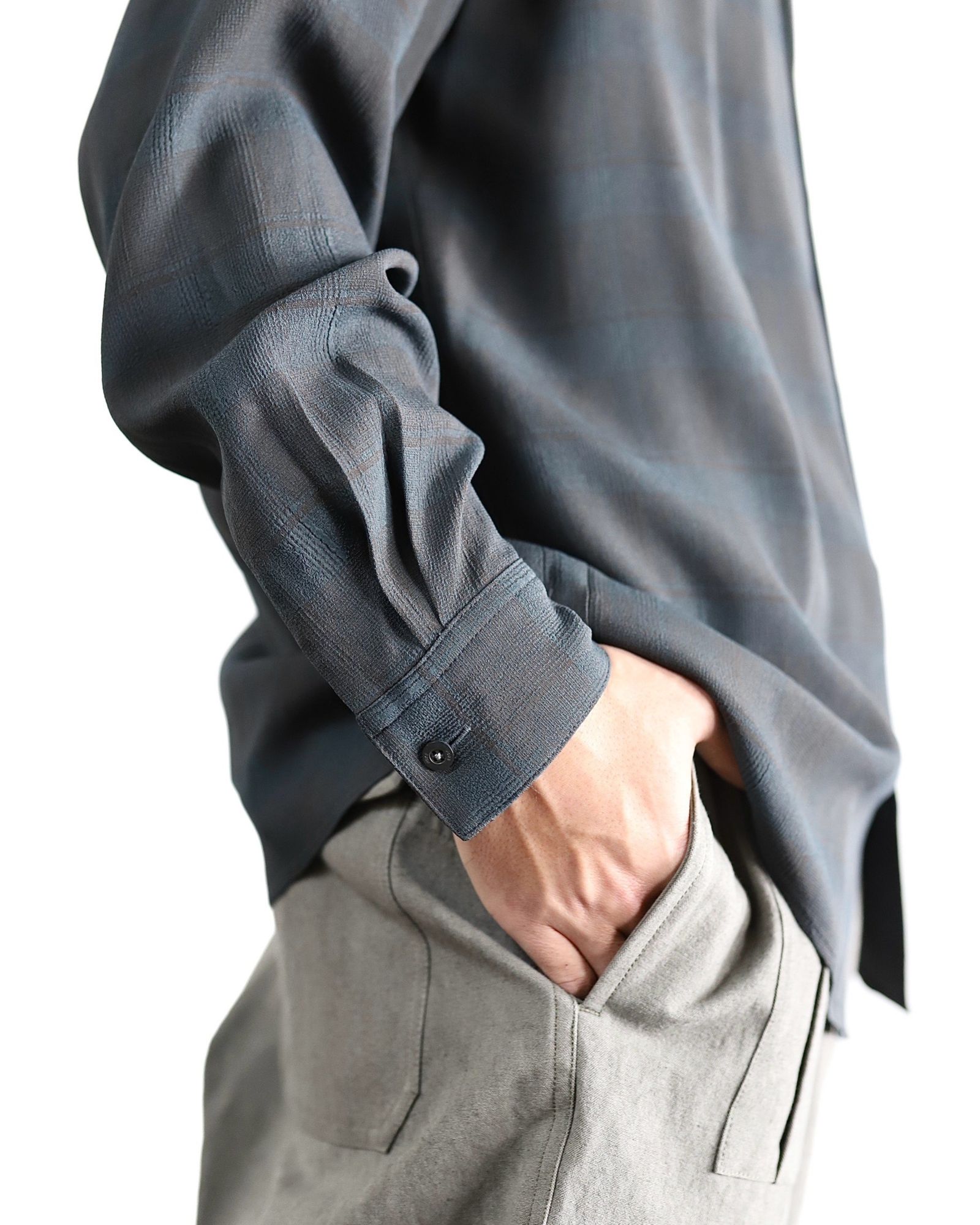 YOKE 新作PLAID JACQUARD SHIRT style.2024.2.23