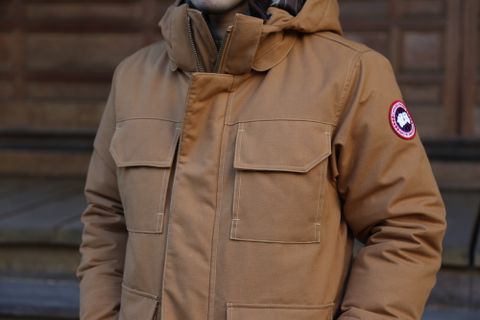 CANADA GOOSE×JUNYA WATANABE MAN 綿ダックコラボレーションダウンジャケット"BROWN"Style.2020.11.16..