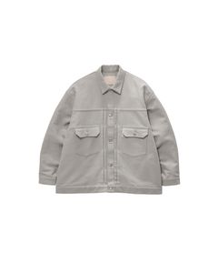 グラフペーパー Cotton Double Serge Jacket(GM263-20450)ASH☆8月8日(土)発売！